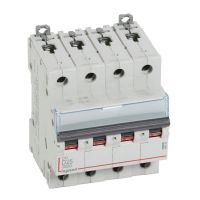 Wyłącznik nadprądowy S 304 4P D 25A 6000A serii DX3 | 408149 Legrand