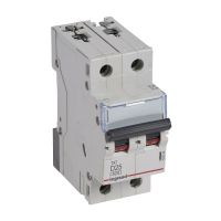 Wyłącznik nadprądowy S 302 2P D 25A 6000A serii TX3 | 403740 Legrand