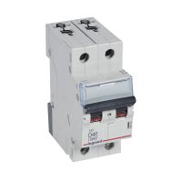 Wyłącznik nadprądowy S 302 2P D 40A 6000A serii TX3 | 403742 Legrand