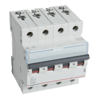 Wyłącznik nadprądowy S 304 4P D 13A 6000A serii TX3 | 403771 Legrand
