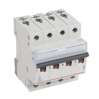 Wyłącznik nadprądowy S 304 4P D 4A 6000A serii TX3 | 403767 Legrand