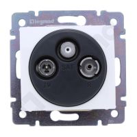 Gniazdo antenowe TV-RD-SAT końcowe, białe, Valena | 774436 Legrand