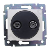 Gniazdo antenowe TV-RD typu gwiazda, kremowe, Valena | 774332 Legrand