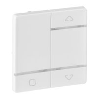 Plaketka łacznika rolet ZBEE, biała | 754824 Legrand