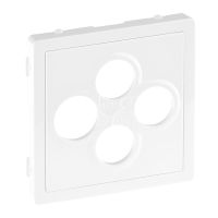 Plakietka gniazda TV-RD-SAT-SAT, biała, Valena Life | 754810 Legrand