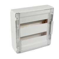 Rozdzielnica naścienna XL3 125, 2x18, IP40, drzwi przezroczyste | 401657 Legrand