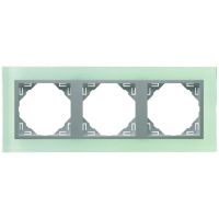 Ramka potrójna, szkło/aluminium, LOGUS 90 | 90930TCA Efapel