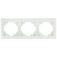 Ramka potrójna, lodowy, Logus 90 / Aquarella | 90930TGE Efapel