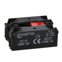 Łącznik ze stykiem rozwiernym EF30-Y +wkręty, do przycisków NEF30 | W0-ŁEF-Y+WKRĘTY Promet