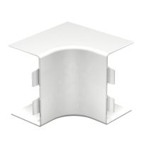 Kształtka naroża wewnętrznego bezhalogenowa 60x110mm, PC/ABS, czysta biel, 9010 WDKH-I60110RW | 6175602 Obo Bettermann