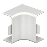 Kształtka naroża wewnętrznego 15x40mm, PVC, czysta biel, 9010 WDK HI15040RW | 6191851 Obo Bettermann