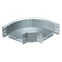 Łuk 90st poziomy, z łącznikiem kątowym 85x200, St, FS RB 90 820 FS | 7001789 Obo Bettermann