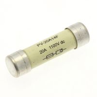 Wkładka cylindryczna 14x51 mm, do PV, 20A, 1100 VDC (gPV) | PV-20A14F Eaton