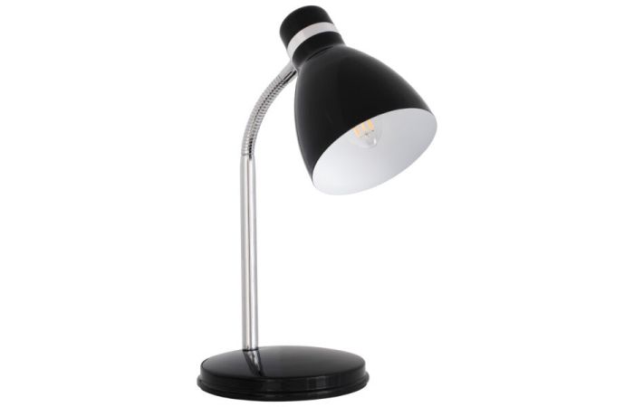 Lampka biurkowa Zara HR-40-B 40W E14, czarna | 7561 Kanlux