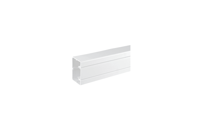 Kanał 1-komorowy Cabloplus PVC 90x55mm, czysta biel, długość 2m TK12081/9 Simon Connect | TK12081/9 Kontakt Simon