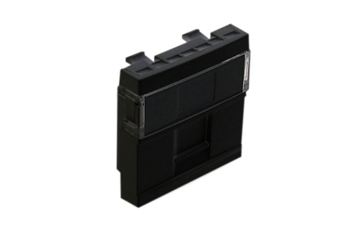 Moduł 1xzłącze RJ, czarny mat, Quadro 45 | 45976SPM Efapel