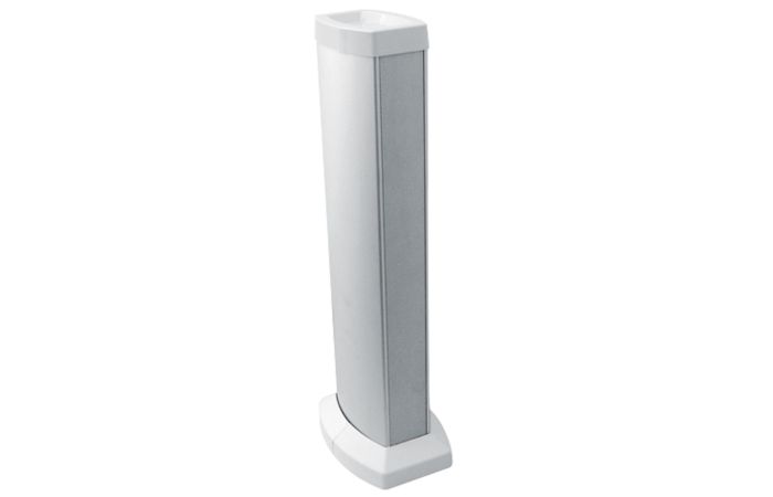 Mini kolumna podłogowa dwustronna 18+18 modułów, H=480mm, aluminium | 83281 Efapel