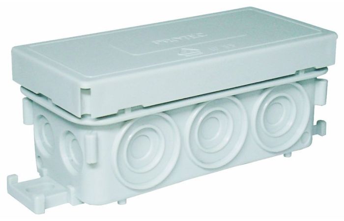 Puszka PFRAD 4389 89x43x37mm IP54/55, n/t, 10 wpustów, 050180 | 05100038 PROTEC.class