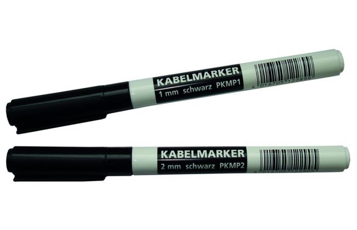 Marker do kabli PKMP2 rozmiar: 2mm czarny 052741 | 05102290 PROTEC.class