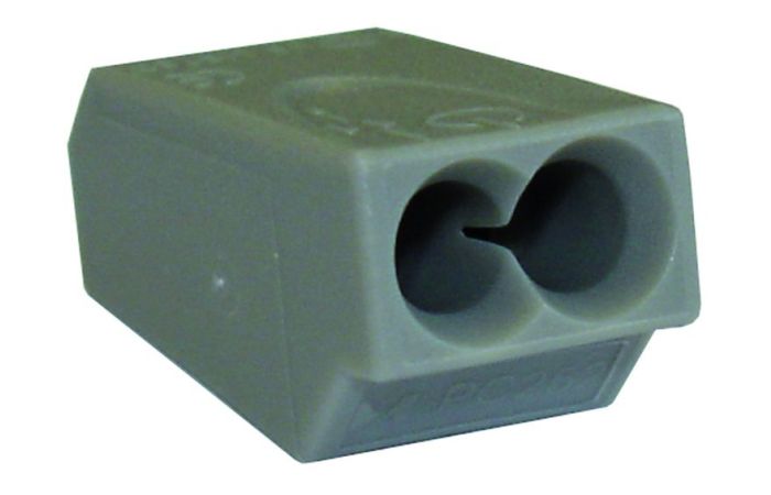 Złączka bezśrubowa PSK 225 2x 1-2,5mm2 szara 053347 | 05102920 PROTEC.class