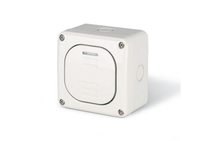 Łącznik schodowy natynkowy PROTECTA 10AX 250V IP66 | 137.5211 Scame