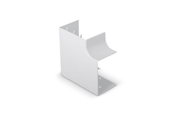 Łącznik kątowy do kanałów ŁK 40x40 biały (4szt) | 10838 TT Plast