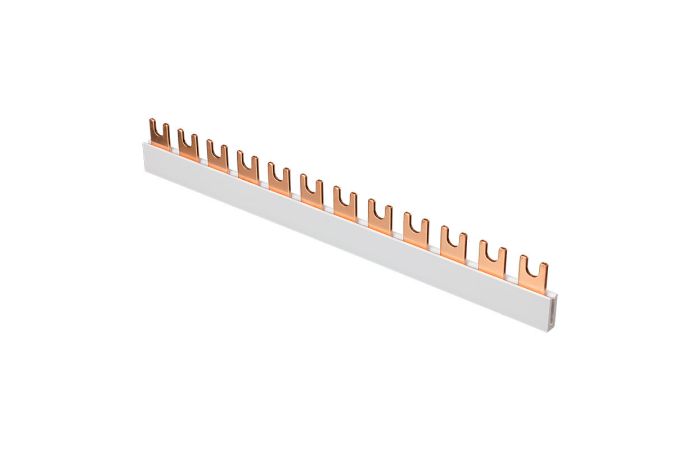 Szyna prądowa S12 1F-12, szara | 45.302 Elektro-Plast Opatówek