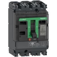 Wyłącznik ComPacT NSX, 250R, 200kA/415VAC, 3 biegunowy, MA 150A | C10R3MA100 Schneider Electric