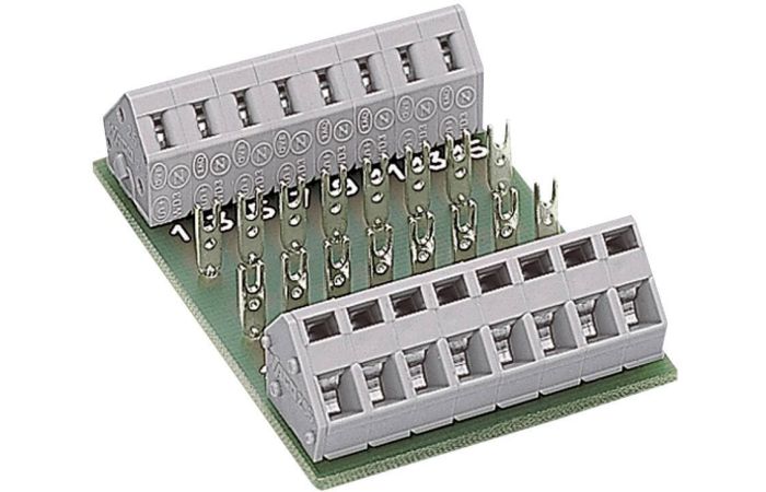 Moduł PCB 8x, płytk druk. do samodzielnego wyposażania, z 8 miejscami na montaż elementów, 2,50 mm2 | 289-131 Wago