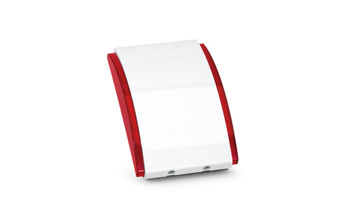 Sygnalizator akustyczno-optyczny, wewnętrzny, LED 12V, 0,3A DC w kolorze czerwonym IP20, SPW-220 R | SPW-220 R Satel