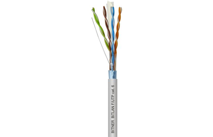 Kabel teleinformatyczny BITLAN F/UTP kat.6 350MHz SZPULA | TI0048 Bitner