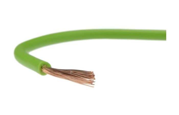 Przewód instalacyjny H05V-K (LGY) 0,5 300/500V zielony /100m/ KRĄŻEK | 5907702813356 EK Elektrokabel