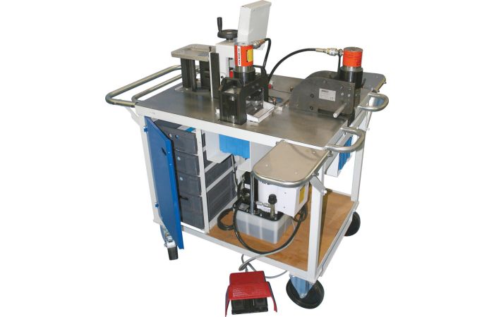 Zestaw do obróbki szyn litych i ERIFLEX FLEXIBAR - 230V, HYDR-WC-230V | 545650 Erico
