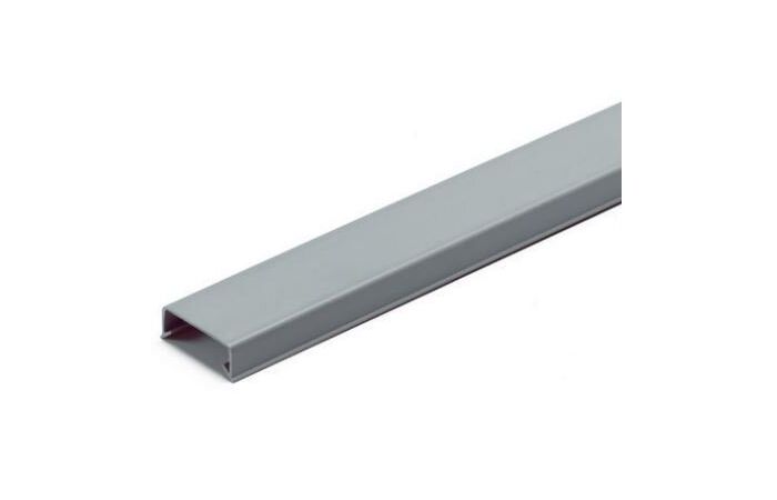 Pokrywa do kanału grzebieniowego W80mm, szary RAL 7030 (2m) | 7124616 ABB