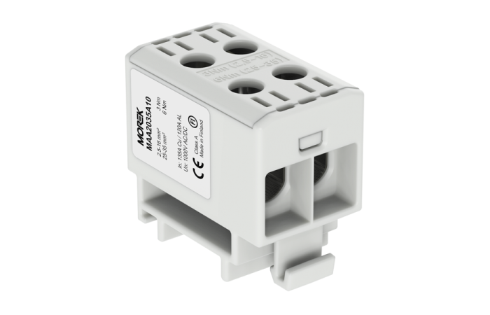 Zacisk uniwersalny, złączka OTL35-2 szara 2xAl/Cu 2,5-35mm2 1000V MAA2035A10 | MAA2035A10 Morek