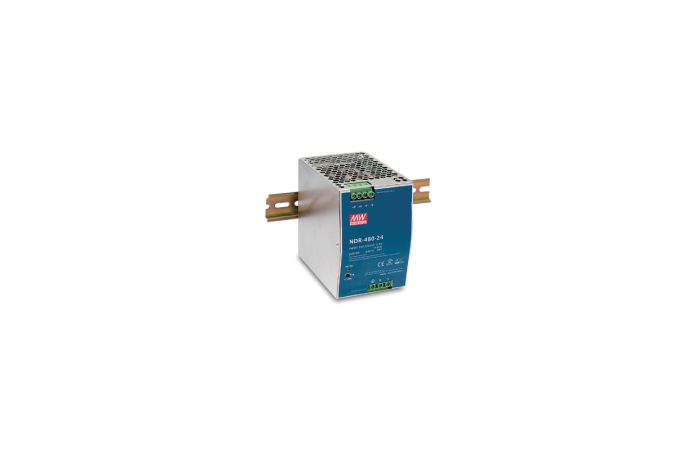Zasilacz: impulsowy, slim, 480W, 24VDC, 24÷28VDC, 20A, 90÷264VAC | NDR-480-24 Meanwell