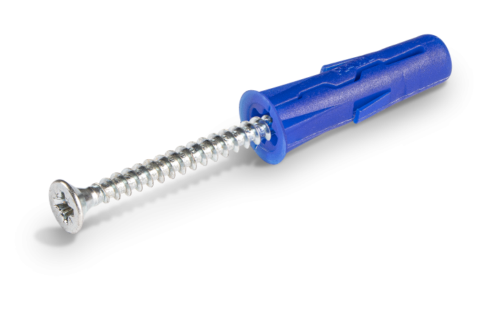 Kołek uniwersalny UNO Rawlplug UNO-08+450 8 mm z wkrętem 4,5x50 mm (100 szt.) – do podłoży pełnych i | UNO-08+450 Rawlplug