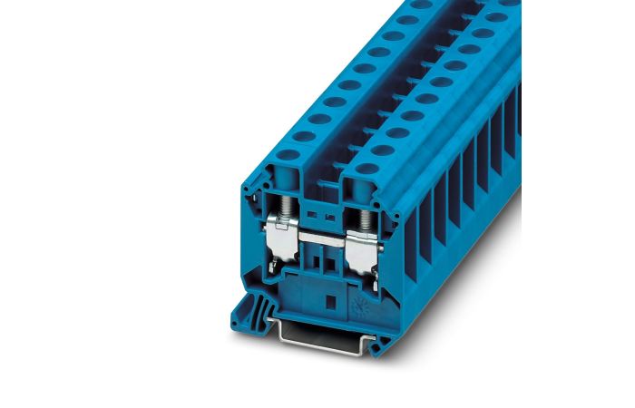 Złączka szynowa przepustowa 2-przewodowa 1,5-25mm2 UT 16 BU, niebieska (opak.50szt) | 3044209 Phoenix Contact