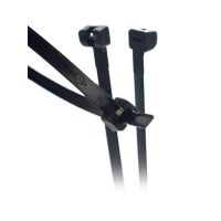 Opaska kablowa z metalowym ząbkiem MET-140IW 140x3,5mm | MET-140IW Trytyt