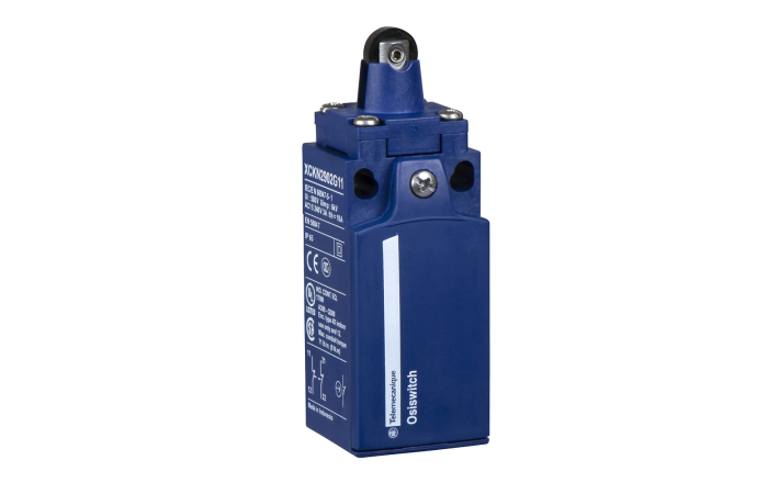 Wyłącznik krańcowy XCKN trzpień z rolką plastikową 1NC 1NO migowe Pg11 | XCKN2102G11 Telemecanique Sensors
