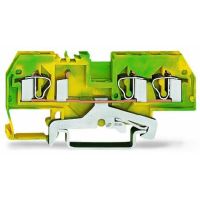 Złączka 3-przewodowa PE 4mm2, żółto-zielony | 281-687/999-950 Wago