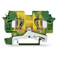 Złączka 2-przewodowa PE 6 mm2, żółto-zielony | 282-607/999-950 Wago