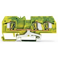 Złączka 3-przewodowa PE 6 mm2, żółto-zielony | 282-687/999-950 Wago