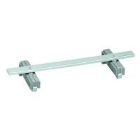 Szyna z 2-przewodzącymi stopkami, równoległa do szyny montażowej, dł. 125mm, Cu 10x3mm | 790-115 Wago