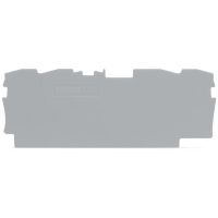 Ścianka końcowa/wewnętrzna, 1mm, szara TOPJOBS | 2004-1491 Wago
