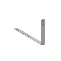 Uchwyt pod dachówkę L-415 skręcany z zaczepem, 10.3/Z/S OG | 91003102 Elko-Bis