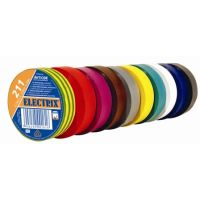 Taśma izolacyjna ELECTRIX 211-P 19mmx20m, czarna | PE-2112001-0019020 Anticor