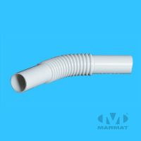 Złączka kompensacyjna do rur elektrin. sztywnych nierozprz. pł.ZCL 37 EKO UV biała (75szt) | 5903876680312 Marmat