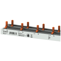 Szyna łączeniowa grzebieniowa 10 mm2, 2-faz., 30x (1-faz.+N), 1042 mm, z możliwością cięcia | 5ST3776-0 Siemens