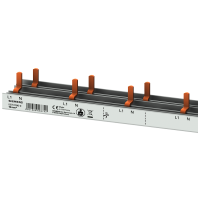 Szyna łączeniowa grzebieniowa 10 mm2, 2-faz., 24x (1-faz.+N+AUX), 1036 mm, z możliwością cięcia | 5ST3780-0 Siemens